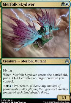 Featured card: Merfolk Skydiver