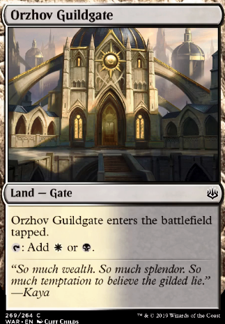 Orzhov Guildgate feature for Child of Alara