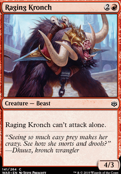 Featured card: Raging Kronch