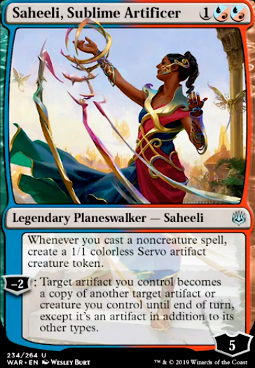 Featured card: Saheeli, Sublime Artificer