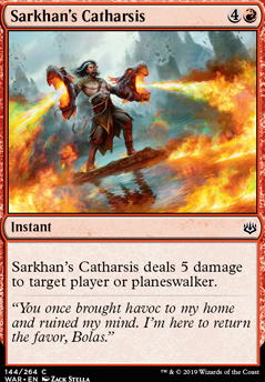 Featured card: Sarkhan's Catharsis
