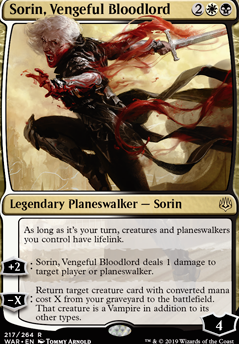Sorin, Vengeful Bloodlord feature for Up all knight/sleep all day