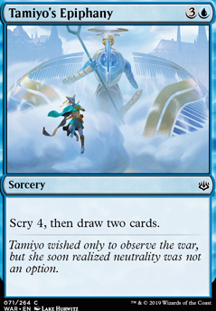Tamiyo's Epiphany feature for Adapt and Forget