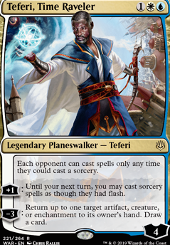 Featured card: Teferi, Time Raveler