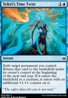 Teferi's Time Twist feature for T&T Two T's Alliteration Tribal