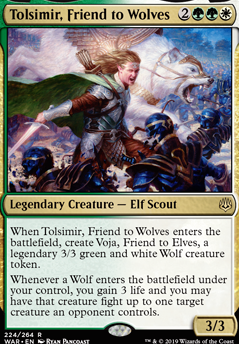 Commander: Tolsimir, Friend to Wolves