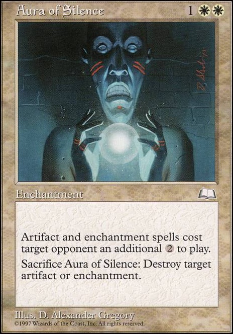 Featured card: Aura of Silence