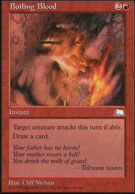 Featured card: Boiling Blood