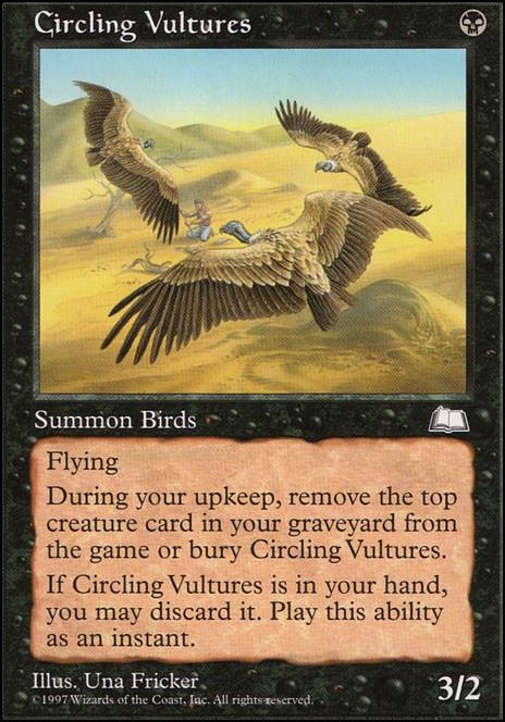 Featured card: Circling Vultures