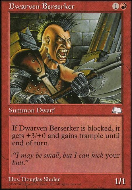 Dwarven Berserker feature for Dwarven Power!!