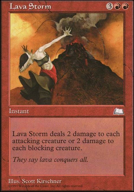 Featured card: Lava Storm