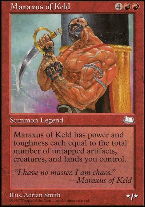 Featured card: Maraxus of Keld