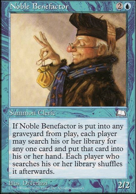 Featured card: Noble Benefactor