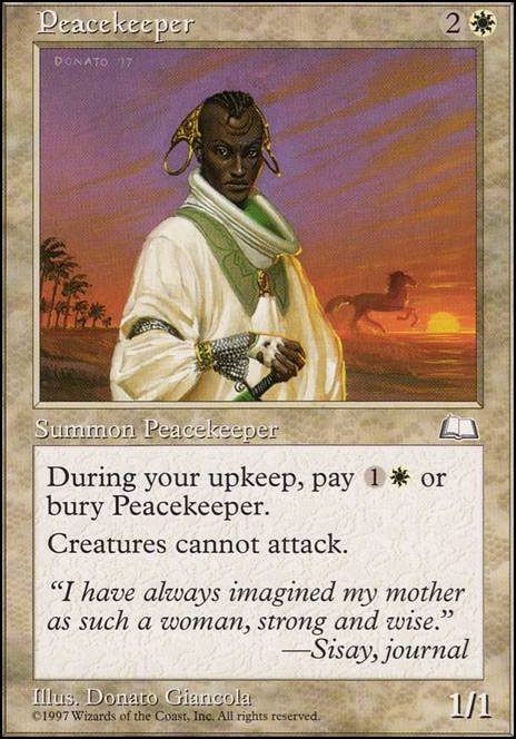 Featured card: Peacekeeper