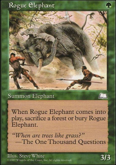 Rogue Elephant feature for Just Stomping Around - Elephant Tribal
