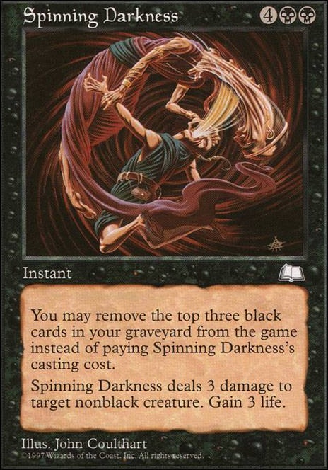 Spinning Darkness feature for Mono b pauper highlander