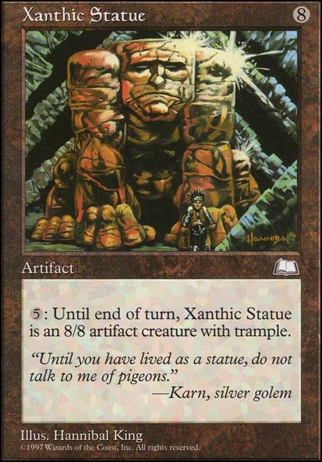Featured card: Xanthic Statue
