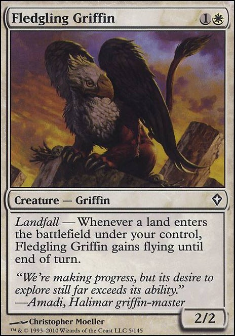 Featured card: Fledgling Griffin
