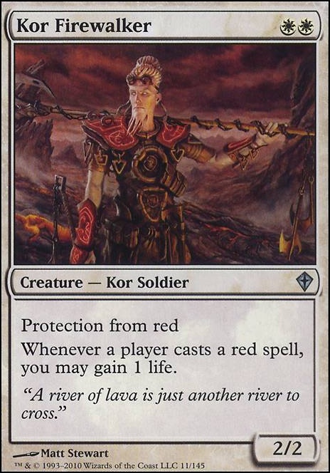 Featured card: Kor Firewalker