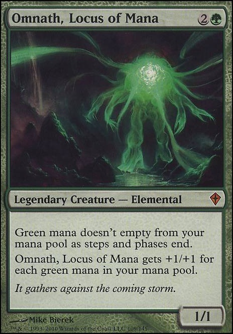 Commander: Omnath, Locus of Mana