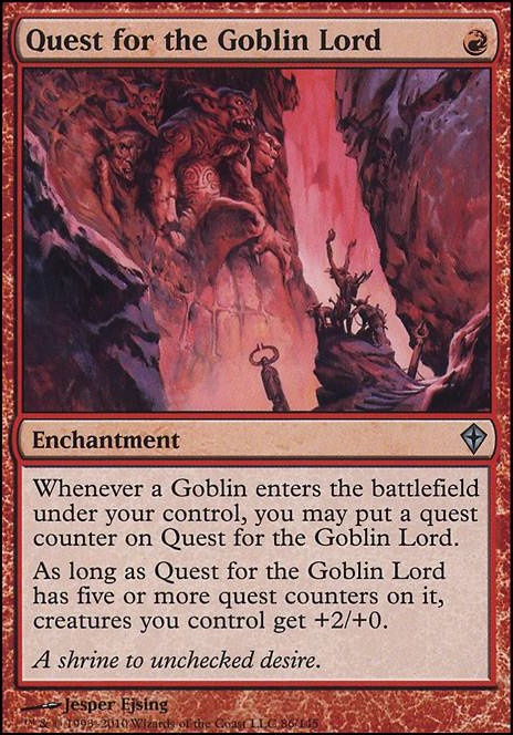 Quest for the Goblin Lord feature for Praise the Goblin Lord