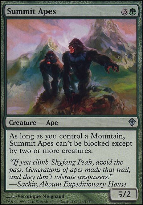 Featured card: Summit Apes