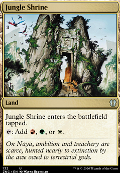 Jungle Shrine feature for Commander Party