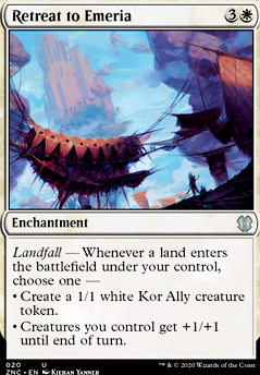Retreat to Emeria feature for Lands (Frontier)