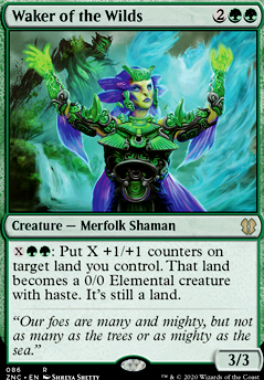 Waker of the Wilds feature for Merfolk Tribal