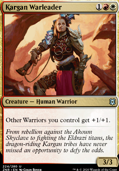 Featured card: Kargan Warleader