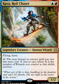 Kaza, Roil Chaser feature for Wizard Spellslingers