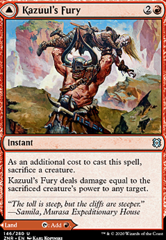 Kazuul's Fury feature for Mono Red V1.Tally