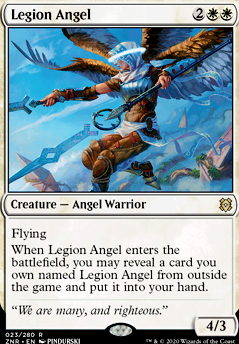 Legion Angel feature for Black/White Warrior Tribal | Ultimate Edition