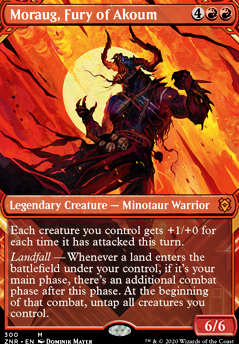 Featured card: Moraug, Fury of Akoum