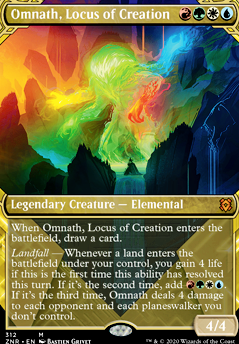 Omnath, Locus of Creation feature for Landfall Locust Creation