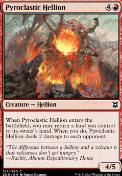 Featured card: Pyroclastic Hellion