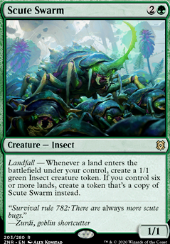 Featured card: Scute Swarm