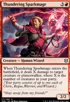 Featured card: Thundering Sparkmage