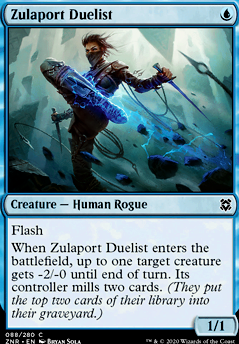 Zulaport Duelist feature for Rouges