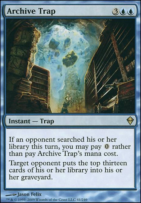 Featured card: Archive Trap