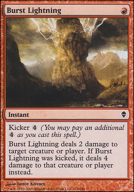 Featured card: Burst Lightning