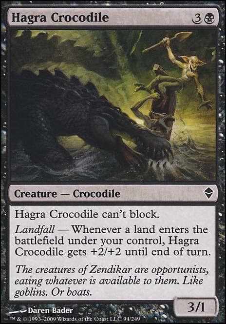 Featured card: Hagra Crocodile