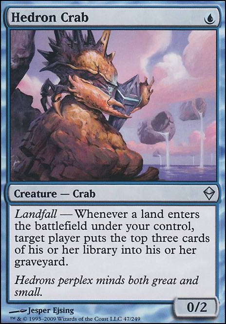 Hedron Crab feature for U/G Mill