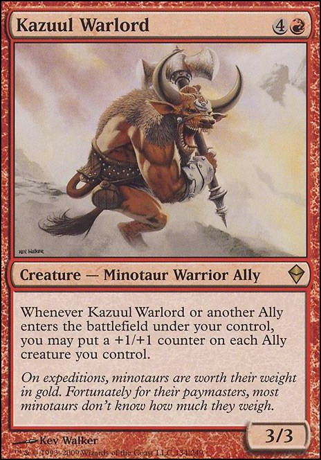 Featured card: Kazuul Warlord