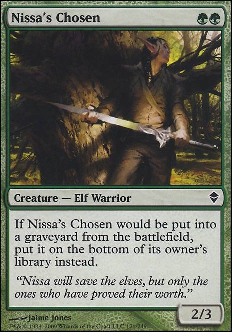 Featured card: Nissa's Chosen