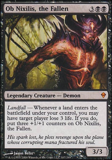 Featured card: Ob Nixilis, the Fallen