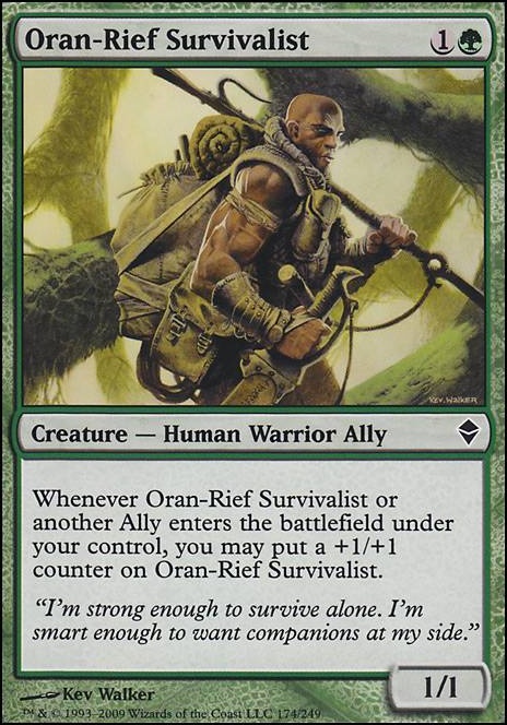 Oran-Rief Survivalist feature for Pauper Allies