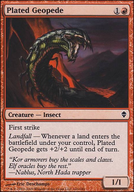 Featured card: Plated Geopede