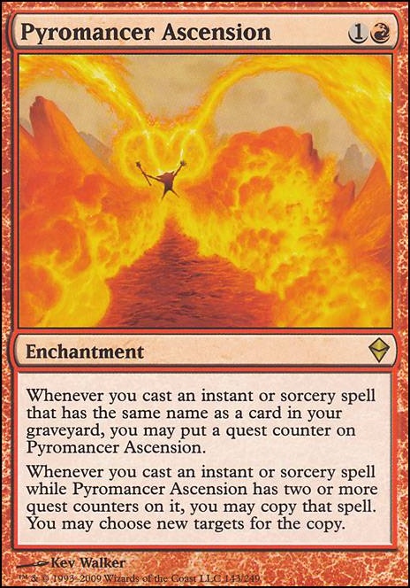 Featured card: Pyromancer Ascension