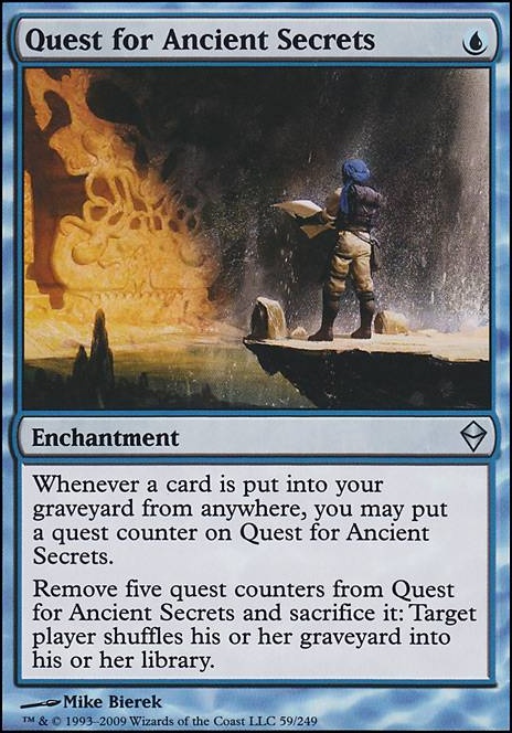 Featured card: Quest for Ancient Secrets